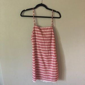 Red Striped Dress